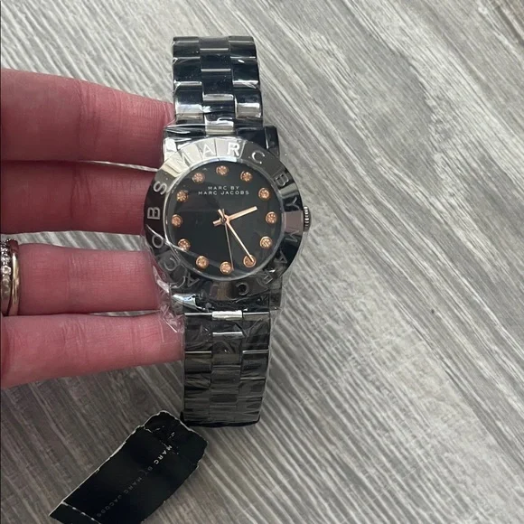 Marc By Marc Jacobs MBM8596 Rock Crystal Black Stainless  display picture 1